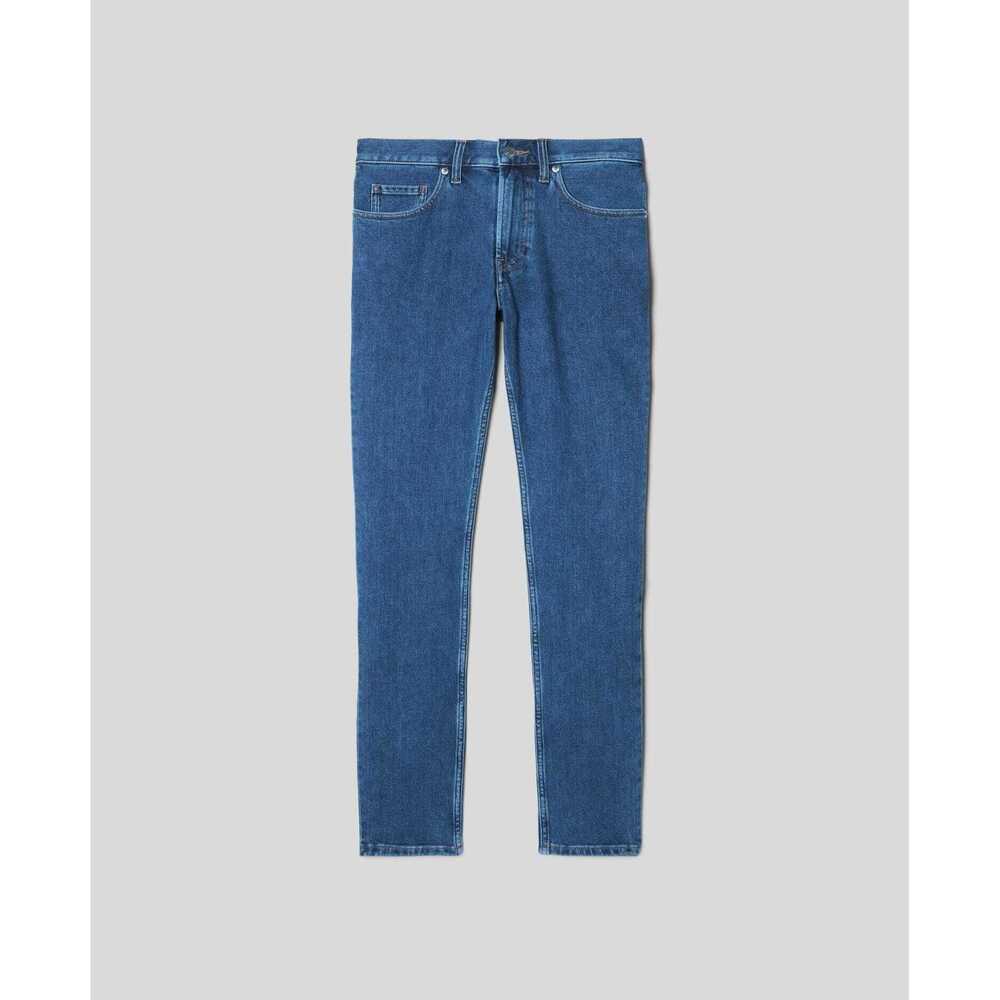 Everlane Men's Slim 4-Way Stretch Organic Jean | Uniform in Marine, Size 31x30,…